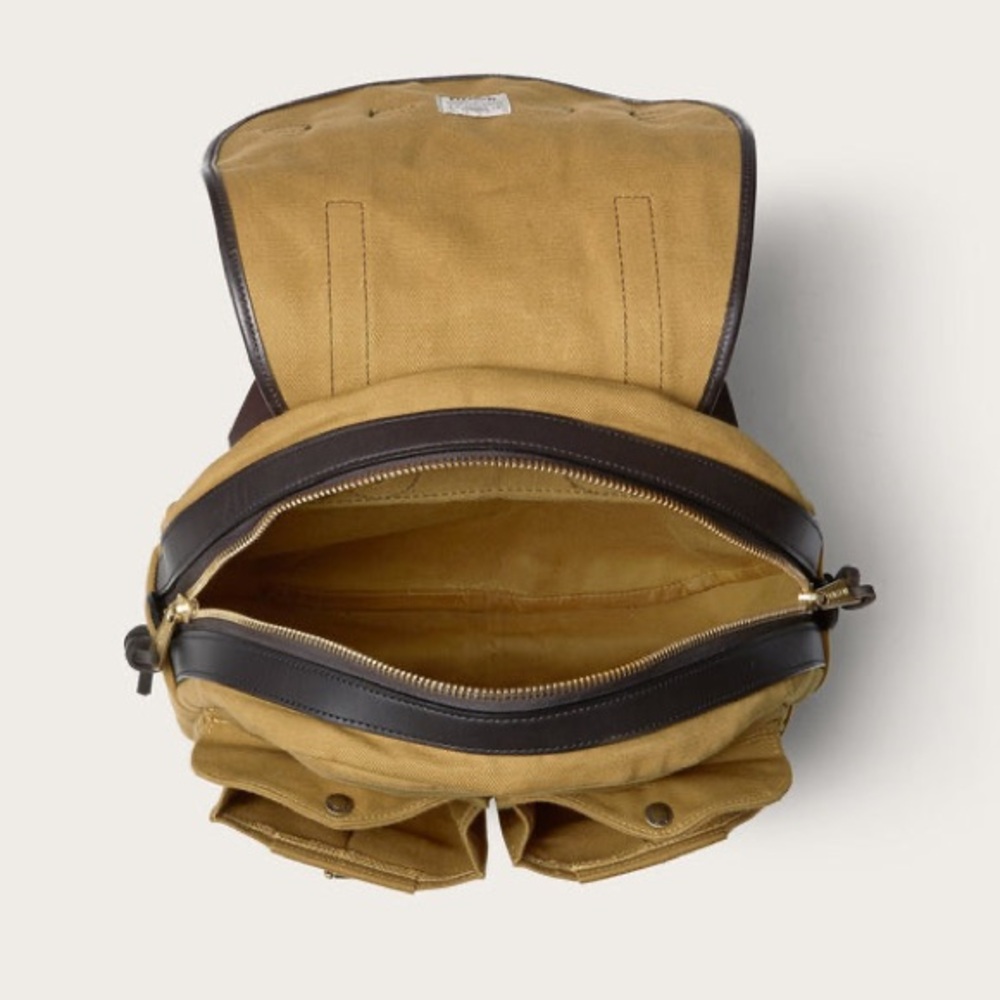 Filson Rugged Twill Rucksack Backpack Tan - Picture 2 of 16